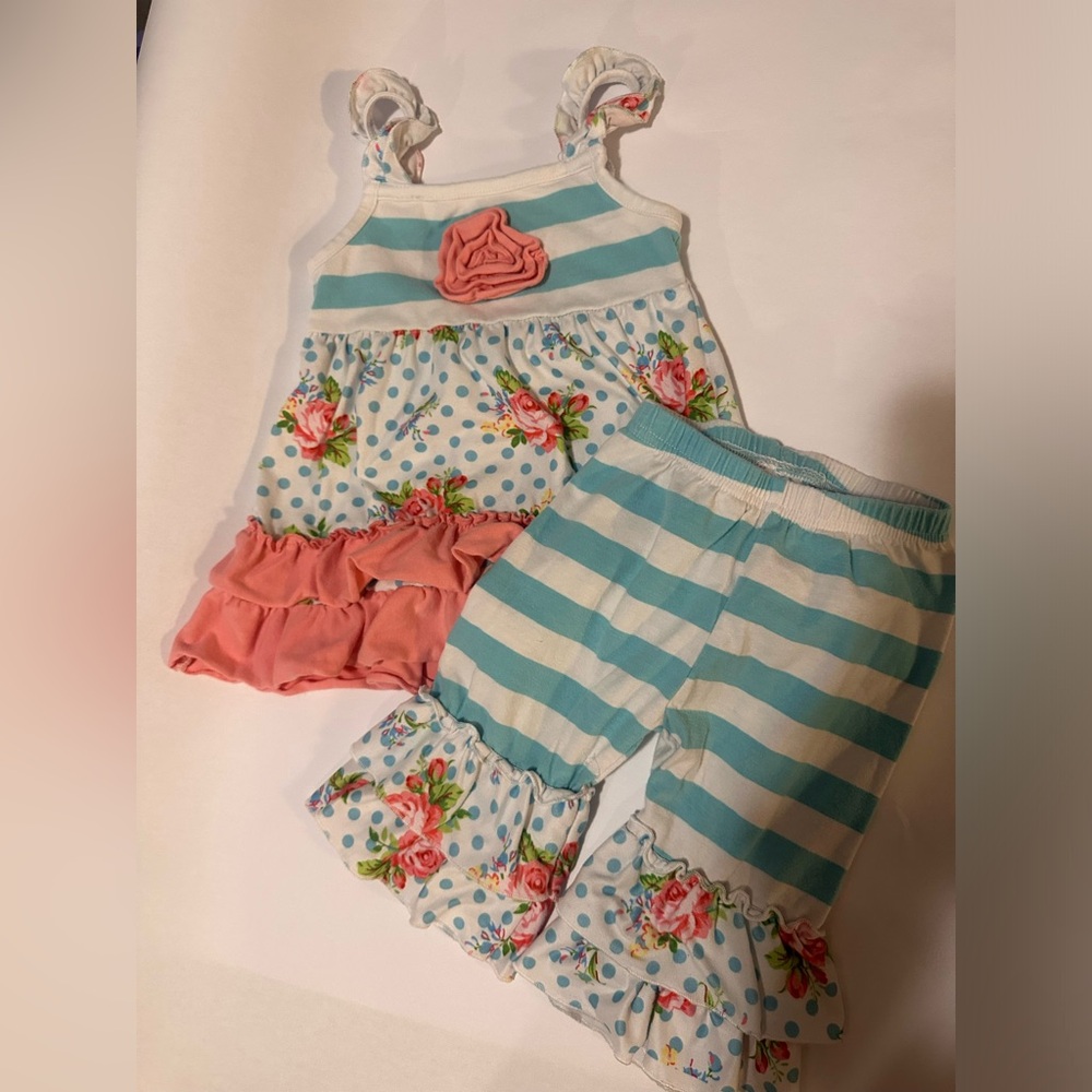Marie Nicole Matching Floral Set